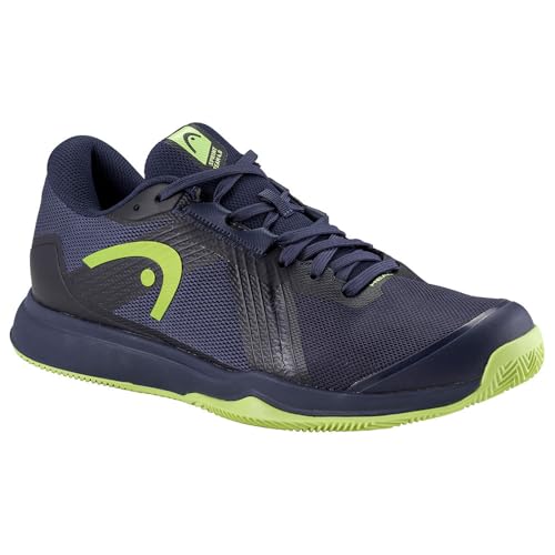 HEAD Men's Sprint Team 4.0 Clay Men Tennisschuhe, Navy/Lime, EU 42.5 von HEAD