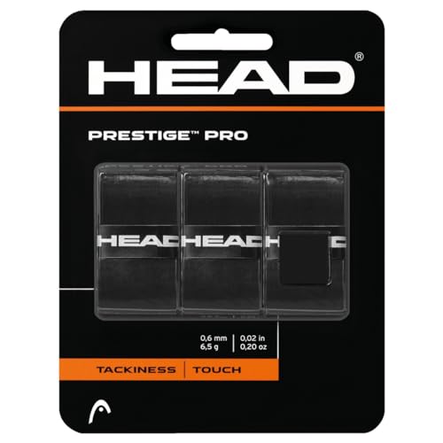 HEAD Unisex-Erwachsene Prestige Pro Griffband, Black, Einheitsgröße von HEAD
