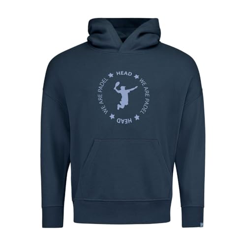 HEAD PADEL Hoodie Unisex, navy, 2XL HEAD PADEL Hoodie Unisex, navy, 2XL von HEAD