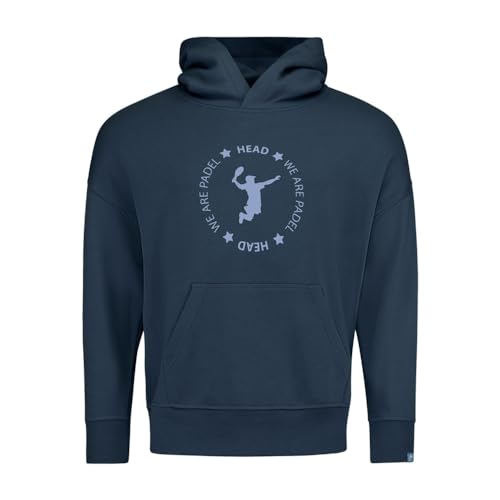 HEAD PADEL Hoodie Unisex, navy, XS von HEAD