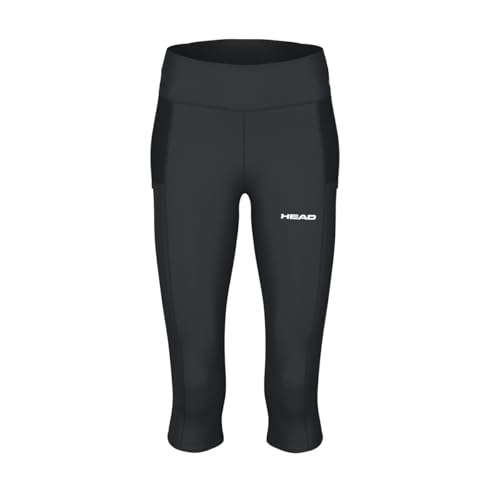 HEAD Damen Power 3/4 Women Tights, Schwarz, 3XL EU HEAD Damen Power 3/4 Women Tights, Schwarz, 3XL EU von HEAD