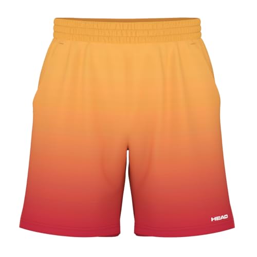 HEAD Power II Shorts Men, Banana/Rot von HEAD