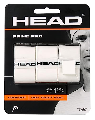 HEAD Prime Pro Overgrip, weiß, Einheitsgröße HEAD Prime Pro Overgrip, weiß, Einheitsgröße von HEAD
