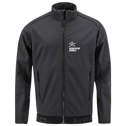 HEAD Race Softshell Jacket Jungen, Schwarz HEAD Race Softshell Jacket Jungen, Schwarz von HEAD