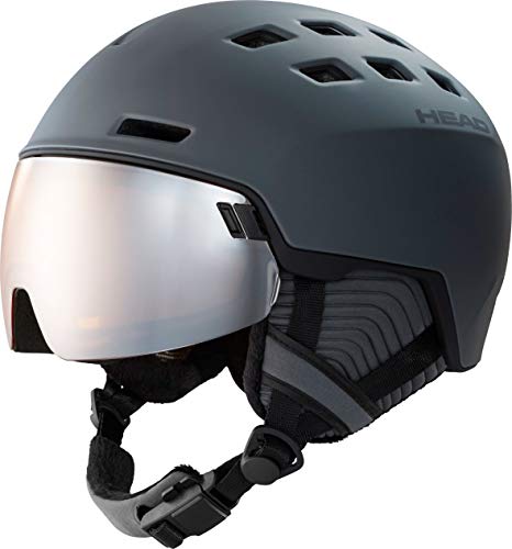 HEAD Radar Skihelm Snowboardhelm, grau, XS-S HEAD Radar Skihelm Snowboardhelm, grau, XS-S von HEAD