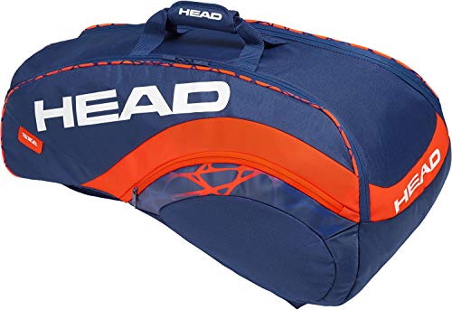 HEAD Radical 9R Supercombi Klassische Sporttaschen, dunkelblau, 7-9 Tennisschläger von HEAD