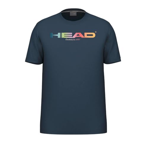 HEAD Herren Rainbow Mens T-Shirt, Navy, XL EU HEAD Herren Rainbow Mens T-Shirt, Navy, XL EU von HEAD