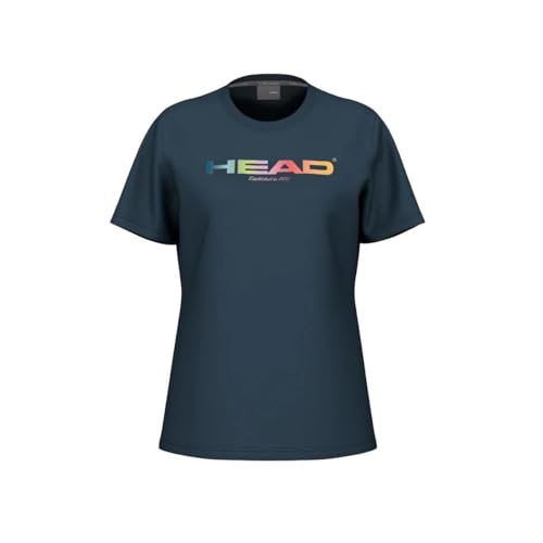 HEAD Damen Rainbow Women T-Shirt, Navy, S EU HEAD Damen Rainbow Women T-Shirt, Navy, S EU von HEAD