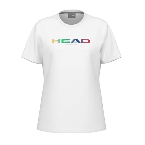 HEAD RAINBOW T-Shirt Women, Weiß von HEAD