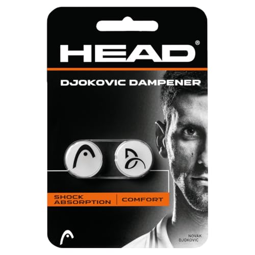 HEAD Unisex Djokovic Dämpfer Tennis D mpfer, white,Einheitsgröße EU HEAD Unisex Djokovic Dämpfer Tennis D mpfer, white,Einheitsgröße EU von HEAD
