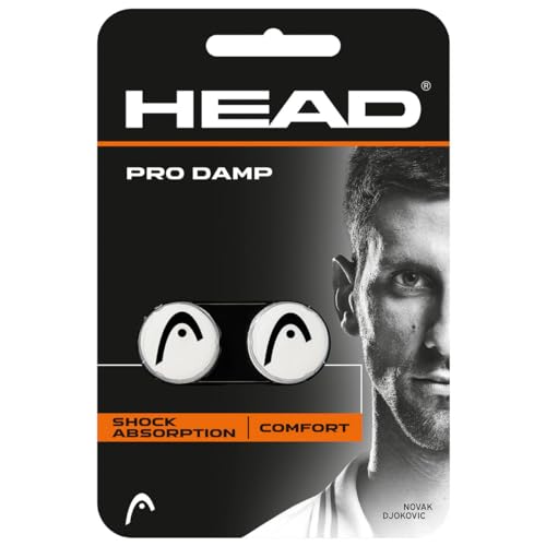 HEAD Schlägerzubehör Pro Damp 2er Tennissaite, White, 1size HEAD Schlägerzubehör Pro Damp 2er Tennissaite, White, 1size von HEAD