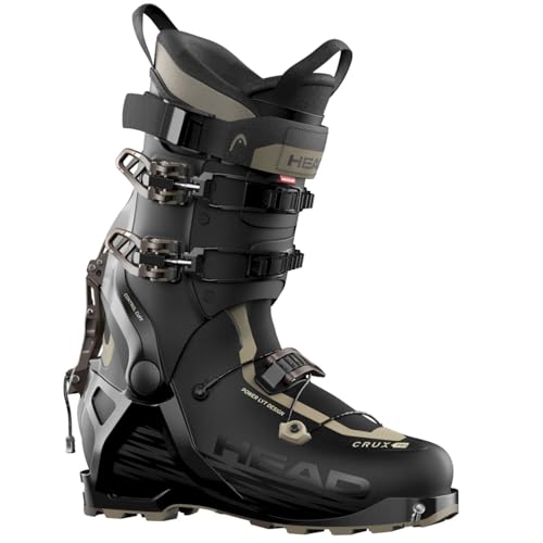 HEAD - Skischuhe Crux Pro Black Herren – Größe 46,5 – Schwarz von HEAD