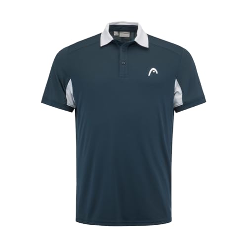 HEAD SLICE Polo Shirt Herren, navy, XL von HEAD