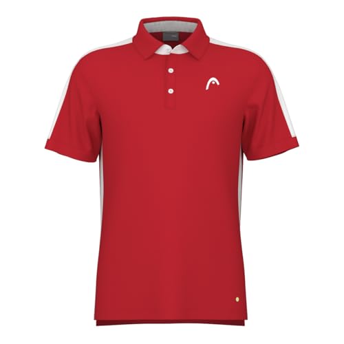 HEAD Slice Polo Shirt Men, Rot von HEAD