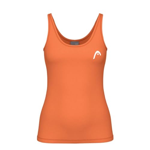 HEAD Damen Spirit Ii Women Tank Top, Campfire Orange, XXL EU HEAD Damen Spirit Ii Women Tank Top, Campfire Orange, XXL EU von HEAD
