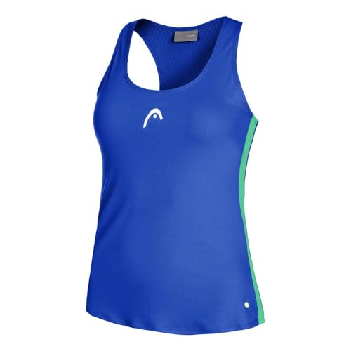 HEAD Damen Spirit Tank Top Women Tennis Shirt, Royalblau, M EU von HEAD