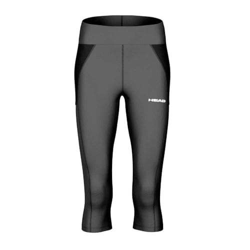 HEAD Damen Tech 3/4 Tights Women Tennis Pants, Schwarz, XS EU HEAD Damen Tech 3/4 Tights Women Tennis Pants, Schwarz, XS EU von HEAD