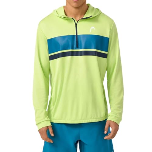 HEAD TOPSPIN Hoodie Men, lightlime/Teal HEAD TOPSPIN Hoodie Men, lightlime/Teal von HEAD