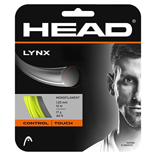 HEAD Unisex-Erwachsene Lynx Set Tennis-Saite, Yellow, 17 HEAD Unisex-Erwachsene Lynx Set Tennis-Saite, Yellow, 17 von HEAD