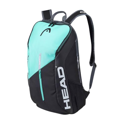 HEAD Tour Team Backpack Tennistasche, schwarz Mint, Einheitsgröße von HEAD