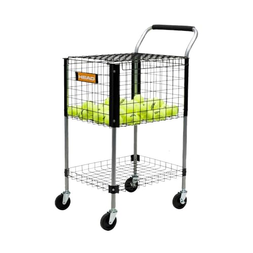 HEAD Trainerbedarf Ballwagen Tennis Ballwagen Schwarz HEAD Trainerbedarf Ballwagen Tennis Ballwagen Schwarz von HEAD