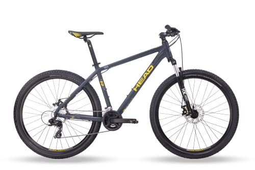 HEAD Troy I Mountainbike, Grau matt/gelb, 51 cm HEAD Troy I Mountainbike, Grau matt/gelb, 51 cm von HEAD