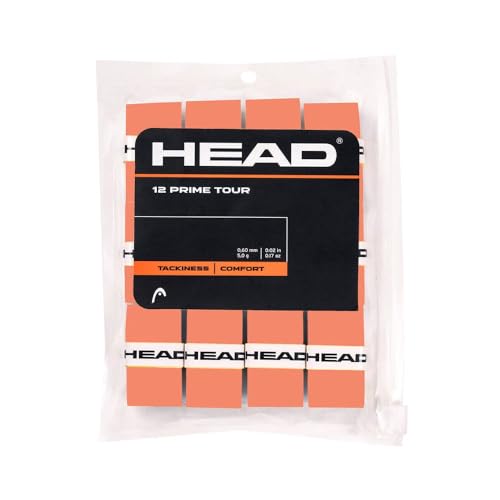 HEAD Unisex-Adult 12 Prime Tour Griffband, Silber, One Size HEAD Unisex-Adult 12 Prime Tour Griffband, Silber, One Size von HEAD