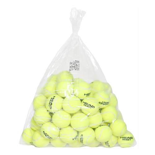 HEAD Unisex-Adult 72B Reset-Polybag Tennisball, Gelb, One Size HEAD Unisex-Adult 72B Reset-Polybag Tennisball, Gelb, One Size von HEAD
