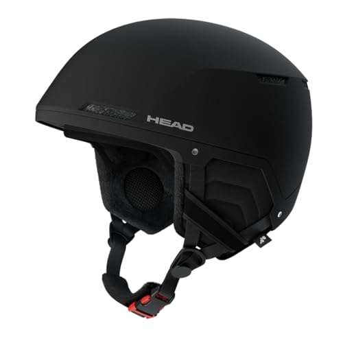 HEAD COMPACT Evo Ski- und Snowboardhelm, Schwarz, M/L von HEAD