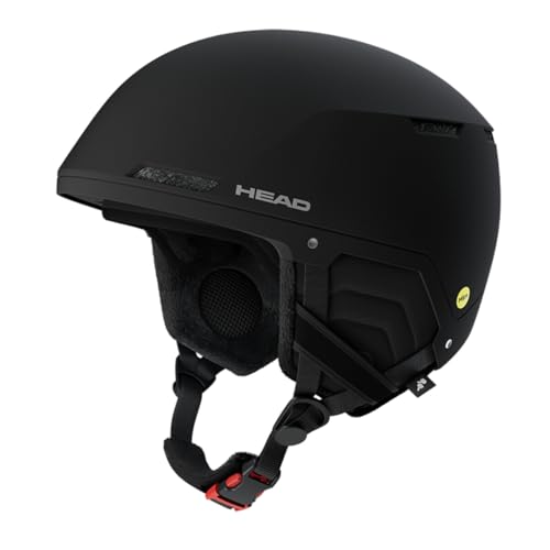 HEAD Unisex-Adult Compact Evo MIPS Ski-und Snowboardhelme, Black, XS/S HEAD Unisex-Adult Compact Evo MIPS Ski-und Snowboardhelme, Black, XS/S von HEAD