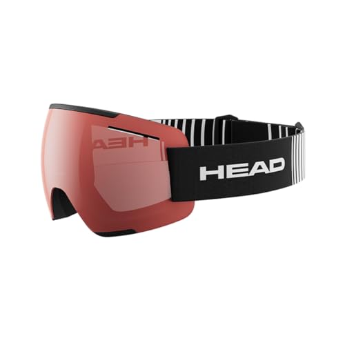 HEAD Unisex-Adult F-LYT Ski-und Snowboardbrille, Dark red/Black, M HEAD Unisex-Adult F-LYT Ski-und Snowboardbrille, Dark red/Black, M von HEAD