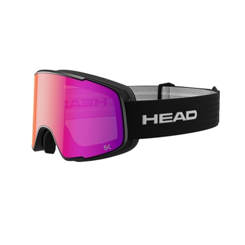 HEAD Unisex-Adult Horizon 2.0 5K Ski-und Snowboardbrille, Rot-Schwarz, One Size HEAD Unisex-Adult Horizon 2.0 5K Ski-und Snowboardbrille, Rot-Schwarz, One Size von HEAD