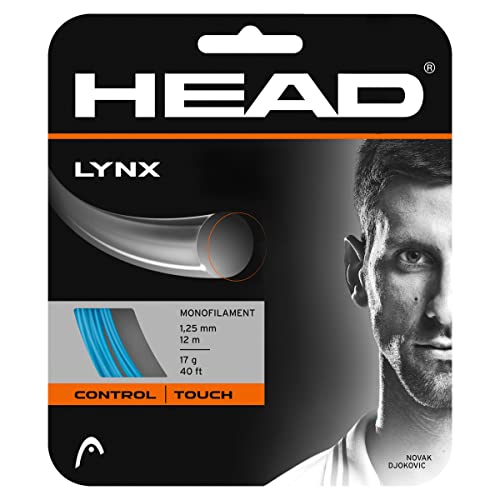 HEAD Unisex-Adult Lynx Set Tennis-Saite, Blau, 1.30 mm / 16 g von HEAD