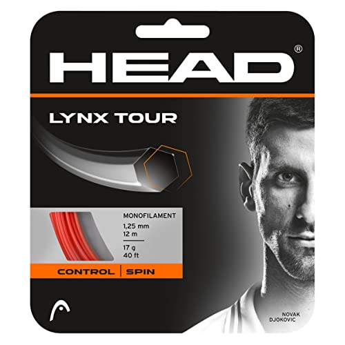 HEAD Unisex-Adult Lynx Tour Tennissaite, Orange, 1.30 mm / 16 g HEAD Unisex-Adult Lynx Tour Tennissaite, Orange, 1.30 mm / 16 g von HEAD
