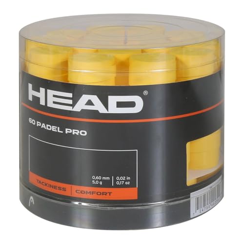 HEAD Unisex-Adult Padel Pro 60pcs Display Box Griffband, Gelb, One Size HEAD Unisex-Adult Padel Pro 60pcs Display Box Griffband, Gelb, One Size von HEAD