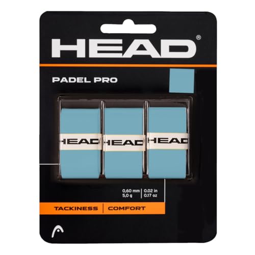 HEAD Unisex-Adult Padel Pro Griffband, Blau, One Size HEAD Unisex-Adult Padel Pro Griffband, Blau, One Size von HEAD