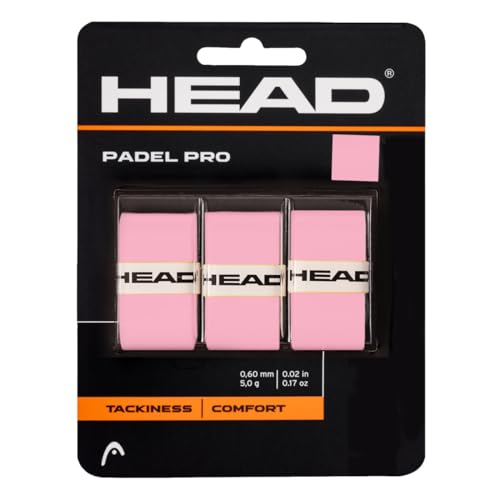 HEAD Unisex-Adult Padel Pro Griffband, Pink, One Size HEAD Unisex-Adult Padel Pro Griffband, Pink, One Size von HEAD