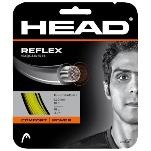 HEAD REFLEX SQUASH, yellow, 1.30 mm / 16 g HEAD REFLEX SQUASH, yellow, 1.30 mm / 16 g von HEAD