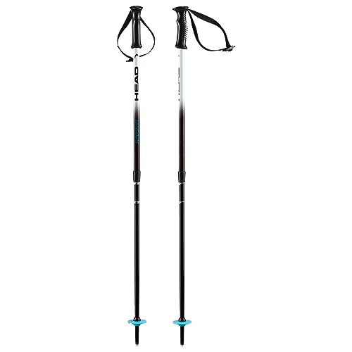 HEAD Unisex – Adult Supershape Team Skistöcke, schwarz/weiß/blau, Adjustable HEAD Unisex – Adult Supershape Team Skistöcke, schwarz/weiß/blau, Adjustable von HEAD