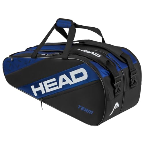 HEAD Unisex-Adult Team Racquet Bag L Tennistasche, Blau/Schwarz, L HEAD Unisex-Adult Team Racquet Bag L Tennistasche, Blau/Schwarz, L von HEAD