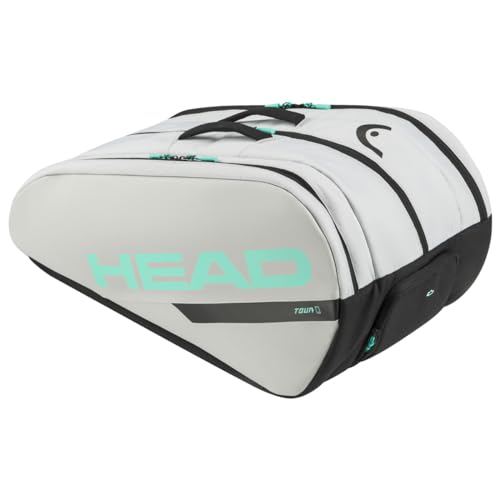 HEAD Unisex-Adult Tour Padel Bag L Padeltasche, Ceramic/Teal, L von HEAD