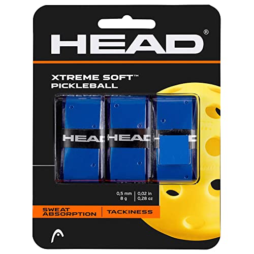 HEAD Unisex-Adult XtremeSoft Pickleball Griffband, blau, One Size HEAD Unisex-Adult XtremeSoft Pickleball Griffband, blau, One Size von HEAD