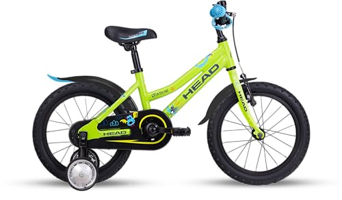 HEAD Unisex - Babies Junior 16G Kids Bike, Green, 24 von HEAD