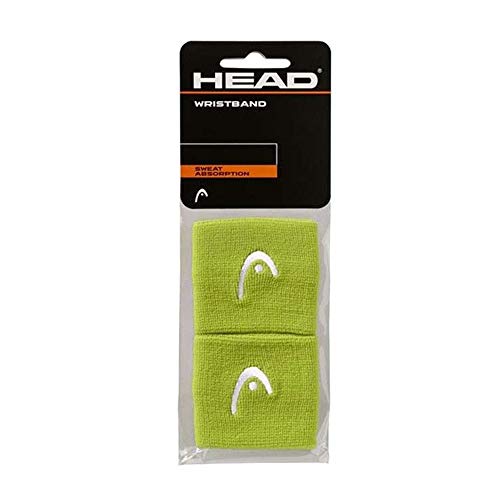 HEAD Unisex-Erwachsene 2,5 Schweißband, Lime, Einheitsgröße HEAD Unisex-Erwachsene 2,5 Schweißband, Lime, Einheitsgröße von HEAD