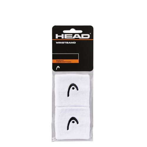 HEAD Unisex-Erwachsene 2,5 Schweißband, weiß, Einheitsgröße HEAD Unisex-Erwachsene 2,5 Schweißband, weiß, Einheitsgröße von HEAD