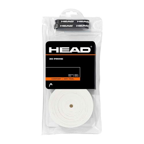 HEAD Unisex-Erwachsene 30 Prime Griffband, White, Einheitsgröße HEAD Unisex-Erwachsene 30 Prime Griffband, White, Einheitsgröße von HEAD