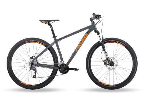 HEAD Unisex – Erwachsene Granger Mountainbike, Matt Grey/Orange, 52 HEAD Unisex – Erwachsene Granger Mountainbike, Matt Grey/Orange, 52 von HEAD