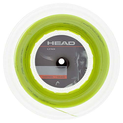 HEAD Unisex-Erwachsene Lynx Rolle Tennis-Saite, Green, 16 HEAD Unisex-Erwachsene Lynx Rolle Tennis-Saite, Green, 16 von HEAD