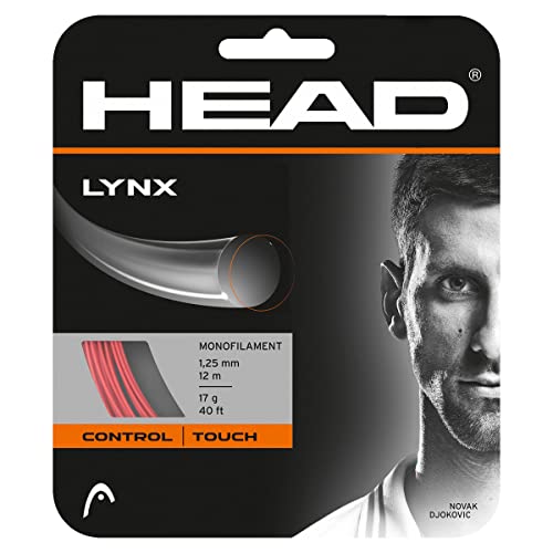 HEAD Unisex-Erwachsene Lynx Set Tennis-Saite, red, 18 HEAD Unisex-Erwachsene Lynx Set Tennis-Saite, red, 18 von HEAD