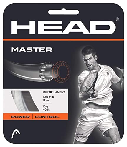 HEAD Unisex-Erwachsene Master Tennis-Saite, Natural, 16L von HEAD